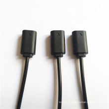 Micro-usb femelle de connexion des câbles d&#39;alimentation